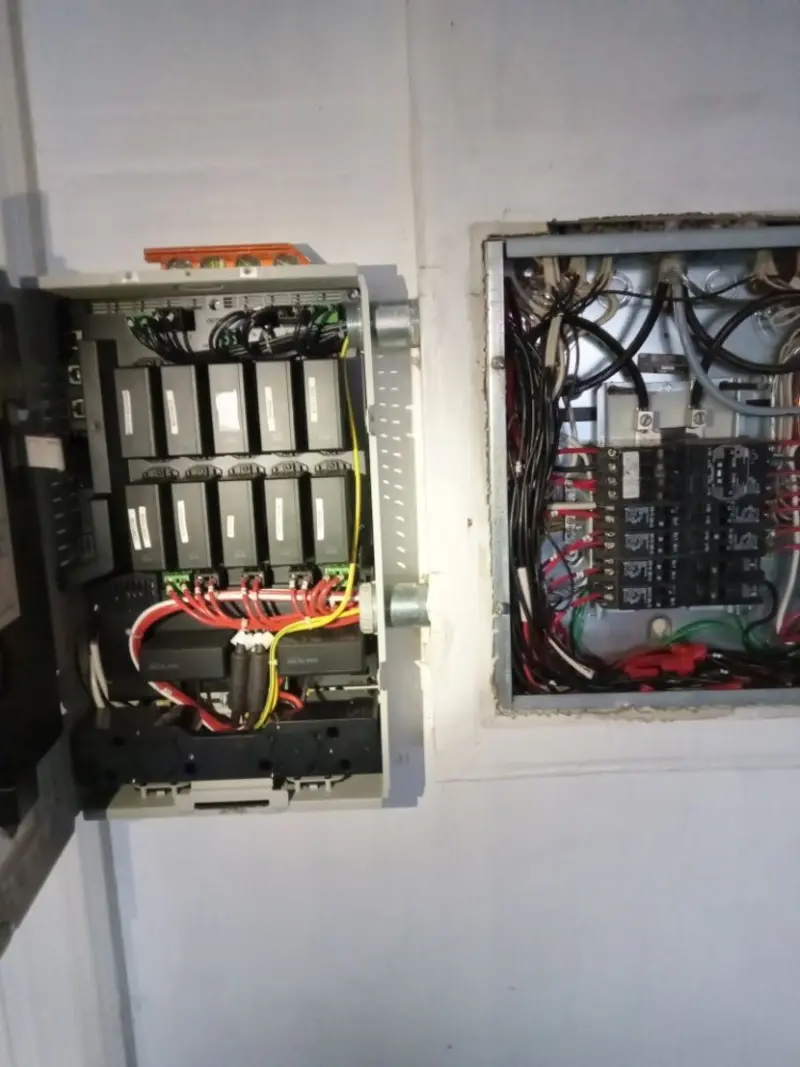 Electrical panel upgrade completed for Indoor Lighting Installation in Brent